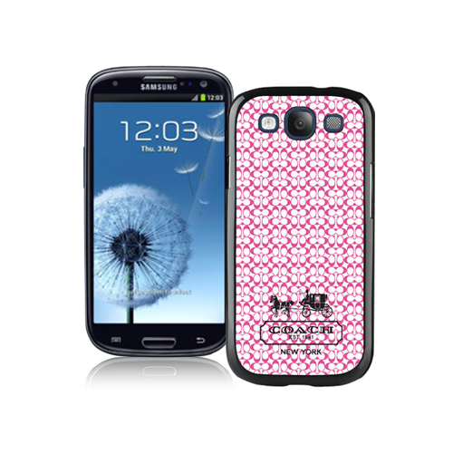 Coach In Confetti Signature Pink Samsung Galaxy S3 9300 BGW | Women - Click Image to Close